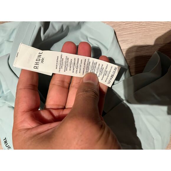 Rhone - Approach Tech Polo / XL / Blue Water / NWOT - Picture 9 of 10